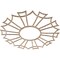 Ekena Millwork Augustus Wood Fretwork Pierced Ceiling Medallion, Red Oak, 36"OD x 12 5/8"ID x 3/8"T CMWP36X36X0375AURO - alternate 4